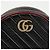 Gucci Bolso bandolera redondo mini GG Marmont Negro Rojo - vista 2