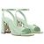 Louis Vuitton Sandalo Swing Verde de Green