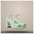 Louis Vuitton Sandalo Swing Verde de Green - vista 2