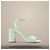 Louis Vuitton Sandalo Swing Verde de Green - vista 3