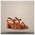 Louis Vuitton Sandali Isola Cognac Brown Marrone - vista 2