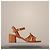 Louis Vuitton Sandali Isola Cognac Brown Marrone - vista 3