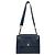 Chanel Borsa a tracolla con patta in pelle caviar blu navy