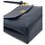Chanel Borsa a tracolla con patta in pelle caviar blu navy - vista 5