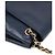 Chanel Borsa a tracolla con patta in pelle caviar blu navy - vista 7