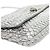 Miu Miu Bolso de hombro matelassé de cristal plateado - vista 5