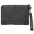 Gucci Borsa Clutch con Zip Supreme Black Nero - vista 5