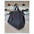 Fendi Borsa a spalla Tote Medium Navy Blu - vista 5