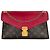 Louis Vuitton Borsa a tracolla Pallas Chain Brown Red Marrone