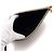 Saint Laurent Borsa Clutch in pelle kaki con tracolla per tablet - vista 6