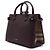 Burberry Bolso Tote y Bolso de Hombro House Check Derby Banner Medium - vista 2