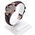 Gucci Relógio Feminino Interlocking Collection em Couro Castanho com Quartzo - vista 3