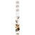 Louis Vuitton Dakota Flower Bandoulière Speedy Canvas Bianco - vista 2
