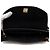 Gucci Borsa a spalla e crossbody con patta in camoscio nero, logo e ciondolo tigre dorato - vista 6