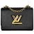 Louis Vuitton Borsa a tracolla Twist Epi Chain PM Nero