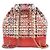 Chanel Zaino Gabrielle in tweed rosso Multicolore - vista 3