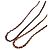 Chanel Zaino Gabrielle in tweed rosso Multicolore - vista 9