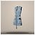 Louis Vuitton Gewaschenes Denim-Kleid mit Utility-Taschen Blue Grey Blau - Ansicht 3