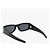 Saint Laurent Gafas de sol SL Cassandra Monogram Rectangular Wide para mujer Negro - vista 7