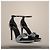 Louis Vuitton Sandali con zeppa Gala Black Nero - vista 2