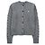 Ralph Lauren Strickjacke mit Zopfmuster und besticktem Logo für Damen Braun
