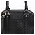 Gucci Mini Borsa Tote Dome in Pelle Microshima Nera Nero - vista 2