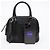 Gucci Mini Borsa Tote Dome in Pelle Microshima Nera Nero - vista 8