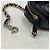 Chanel Mini mala com pingente de coração preta com ferragens douradas Preto - vista 4