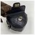 Chanel Mini mala com pingente de coração preta com ferragens douradas Preto - vista 6