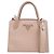 Prada Borsa Tote piccola Monochrome in pelle Saffiano Rosa