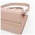 Prada Borsa Tote piccola Monochrome in pelle Saffiano Rosa - vista 8