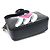 Prada Borsa a tracolla Camera in vitello City Black con stampa banana Nero - vista 4