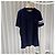 Brunello Cucinelli Baumwoll-T-Shirt mit besticktem Logo Navy XXL Blau - Ansicht 2