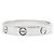 Cartier Love Ring Small Weißgold - Ansicht 2