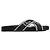 Cannage Dior Sandali Riviera Aqua Black White Technical Fabric