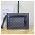 Clutch Louis Vuitton Takeoff Pouch Nero Grigio Marrone - vista 2