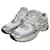 Chanel Sneakers Silver CC Logo da uomo Bianco - vista 3