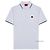 Hugo Boss T-Shirt für Herren mit Deresino-Badge Weiß