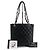 Chanel Borsa a tracolla Caviar Petit Shopping Nero - vista 8