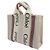 Chloé Borsa Tote e Crossbody Woody Small Marrone - vista 2