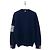Thom Browne Navy Milano Stitch Strick mit diagonalen Bündchen Blau - Ansicht 2