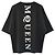 Alexander Mcqueen Camiseta para hombre negra con logotipo vertical Negro - vista 2