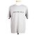 Balenciaga Blur Logo Vintage Jersey T-Shirt Grau Braun