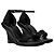 Louis Vuitton Sandalo con zeppa Lounge Black Nero