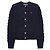 Ralph Lauren Strickcardigan mit Zopfmuster und besticktem Logo Blau