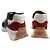 Alexander Mcqueen Sneakers da uomo nere e bordeaux Rosso - vista 5