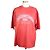Balenciaga Grafik-Logo Vintage Jersey T-Shirt Rot