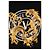 Versace Bedrucktes T-Shirt aus Baumwolljersey Schwarz - Ansicht 5