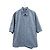 Dior Kurzarmhemd blau Baumwollmischung
