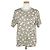 Hermès Maxi T-Shirt Mujer Manga Corta Beige Castaño - vista 5